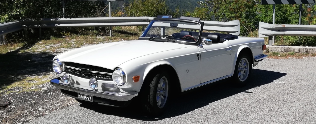 La mia splendida TR6 PI CR conservata